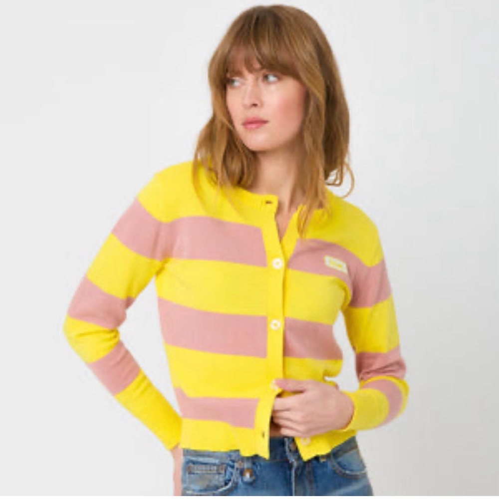 Kerri Rosenthal Marina Stripe Cardigan